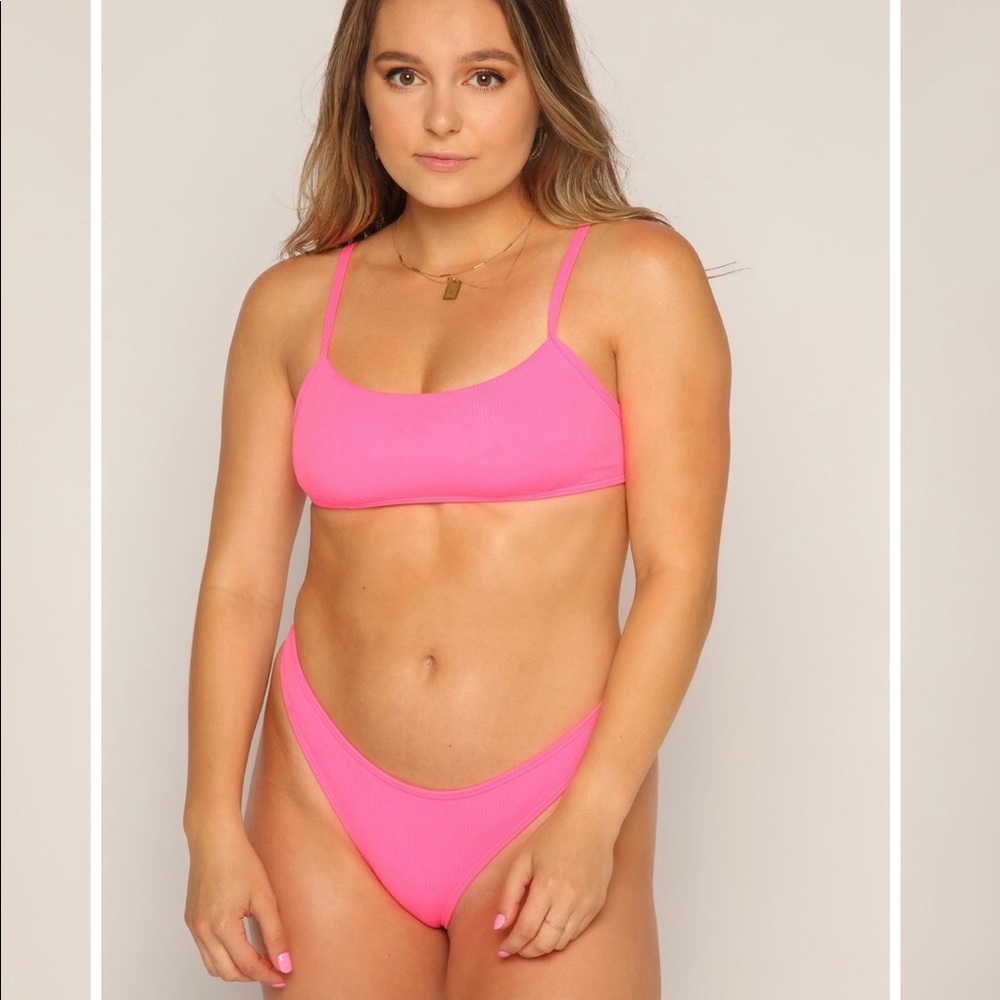 Sunny Bunny Pink Swimsuit